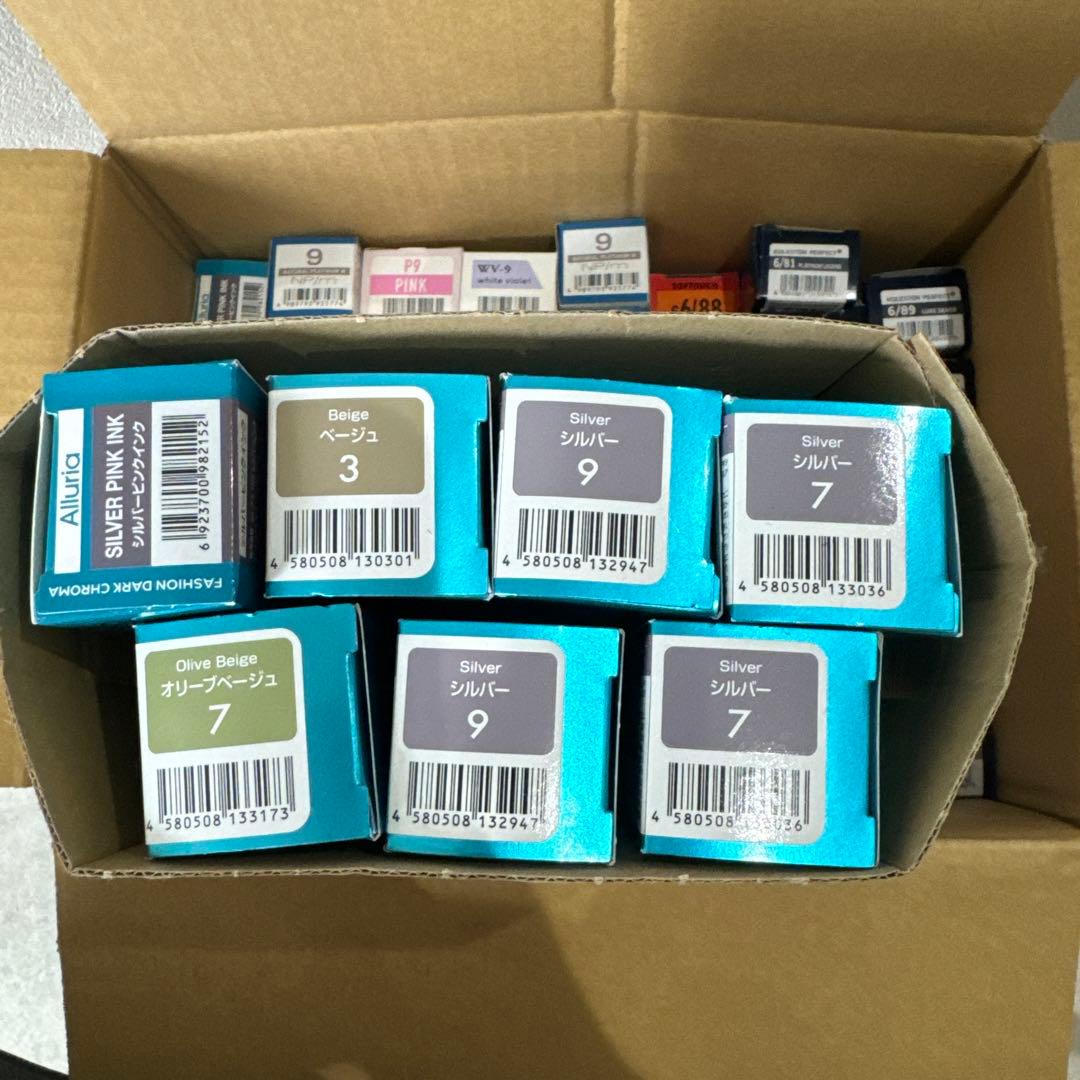 フィヨーレ、コレストン、オルディーブ等カラー剤セット