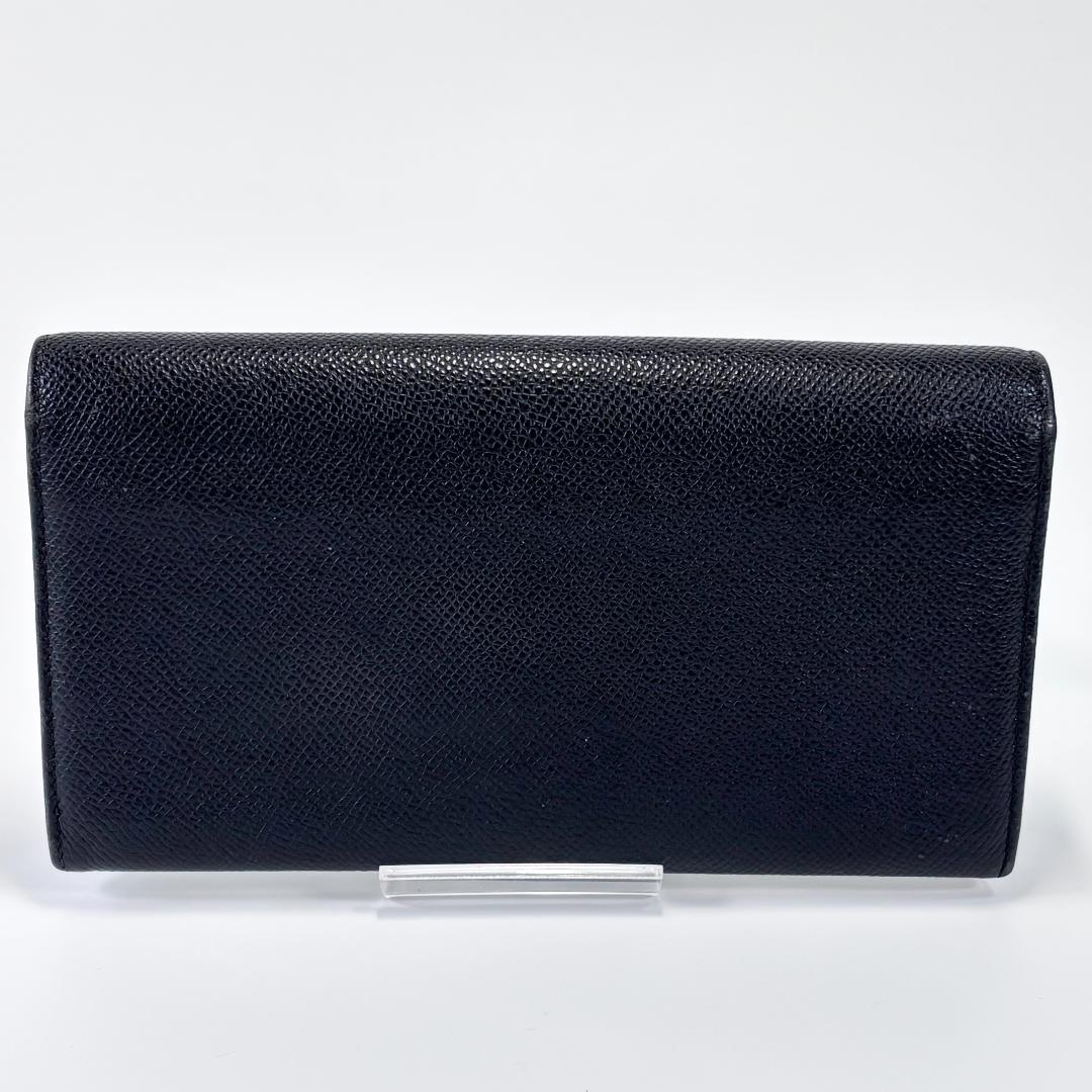 【美品】ブルガリ　ブルー　ビーゼロワン　財布　長財布　ブランド　シルバー金具