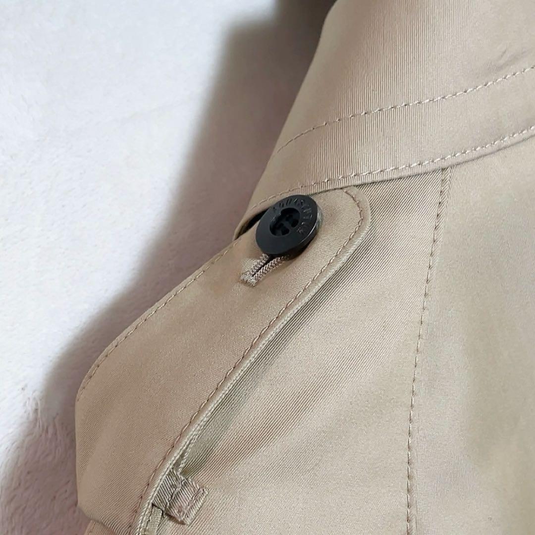 未使用✨　アクアスキュータム　トレンチコート　ダブル　ベージュ　ライナー　10