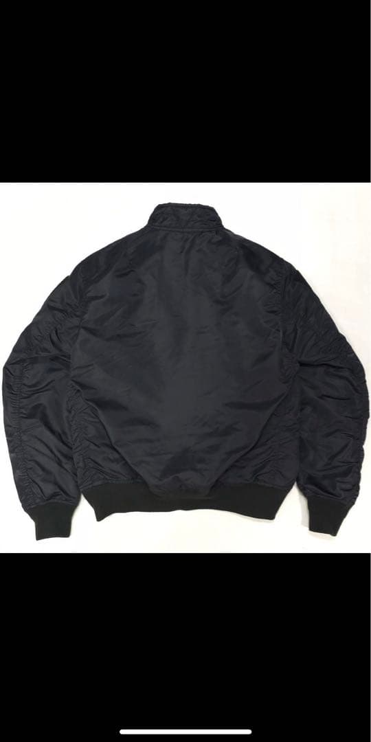 ワイパーインク カスタム MA-1 フライトジャケット ミリタリー ボンバー 黒