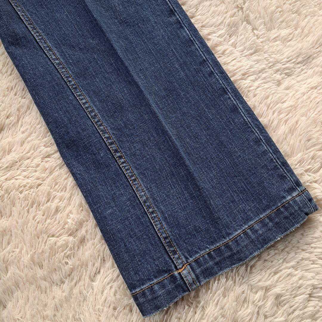 24AW 美品 23区 RED CARD デニムワイドパンツ 30 小さいサイズ