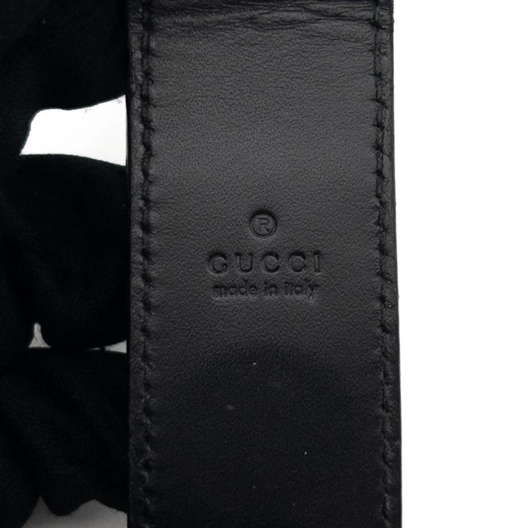 【超極美品】GUCCI マネークリップ　GGドリアン　レザー　黒
