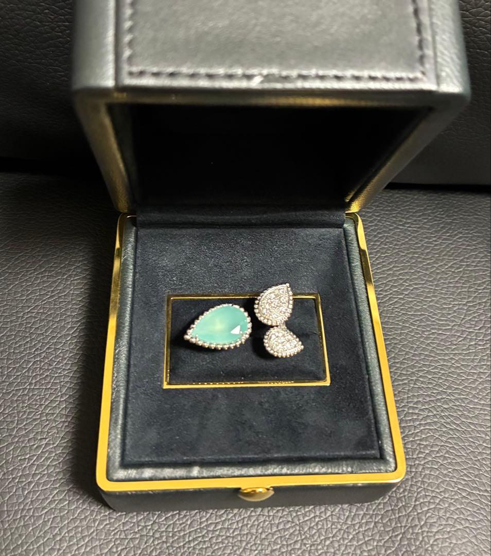 ブシュロン　セルパンボエム　アクアプレーズ　リング　#52