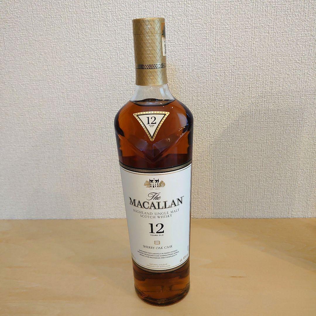 【値下げ】未開封新品マッカラン12年 シェリーオークカスク7 00 m l 1本