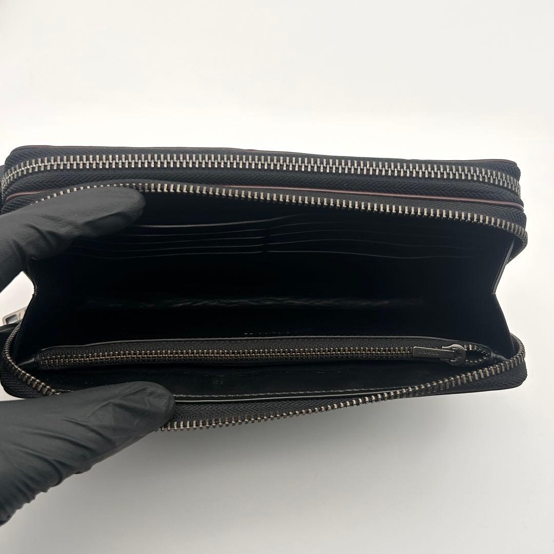 ✨レア美品✨ COACH コーチ オーガナイザー 長財布 レザー 高級 希少性大