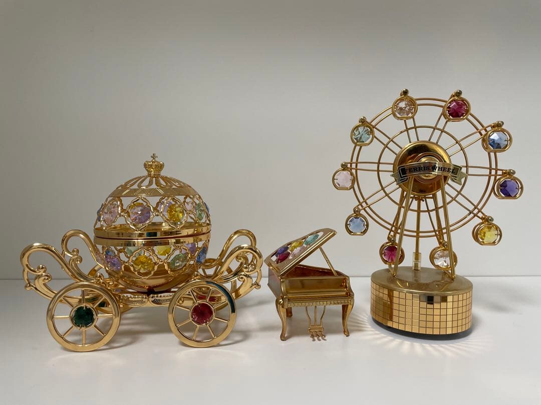 お値下げ　オルゴール　置物セット