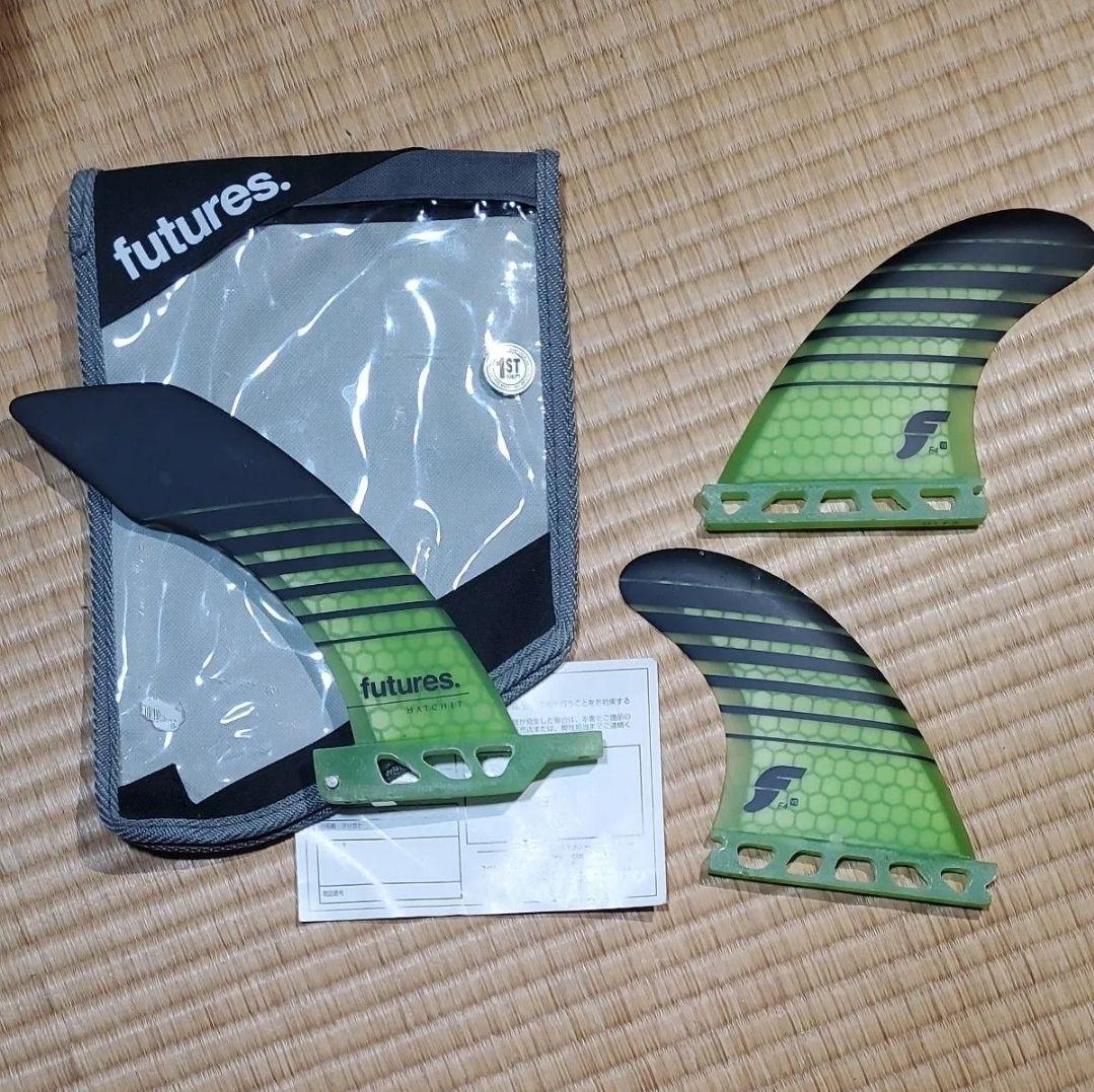 3枚！futures. HATCHET 6.0 / V2 F4 SIDE 2+1