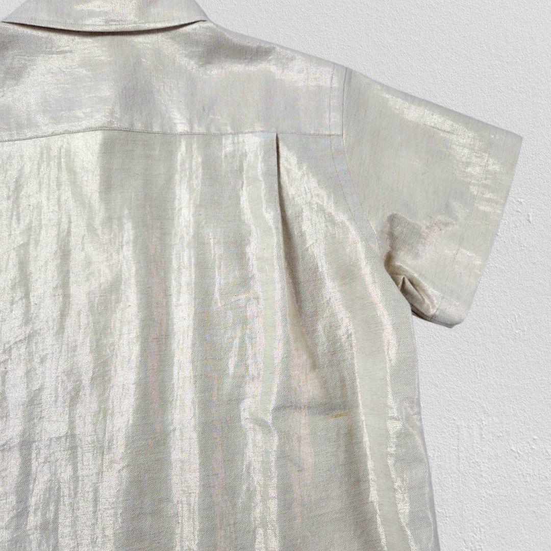 トップス JUNYA WATANABE Gold Short Sleeve Shirt