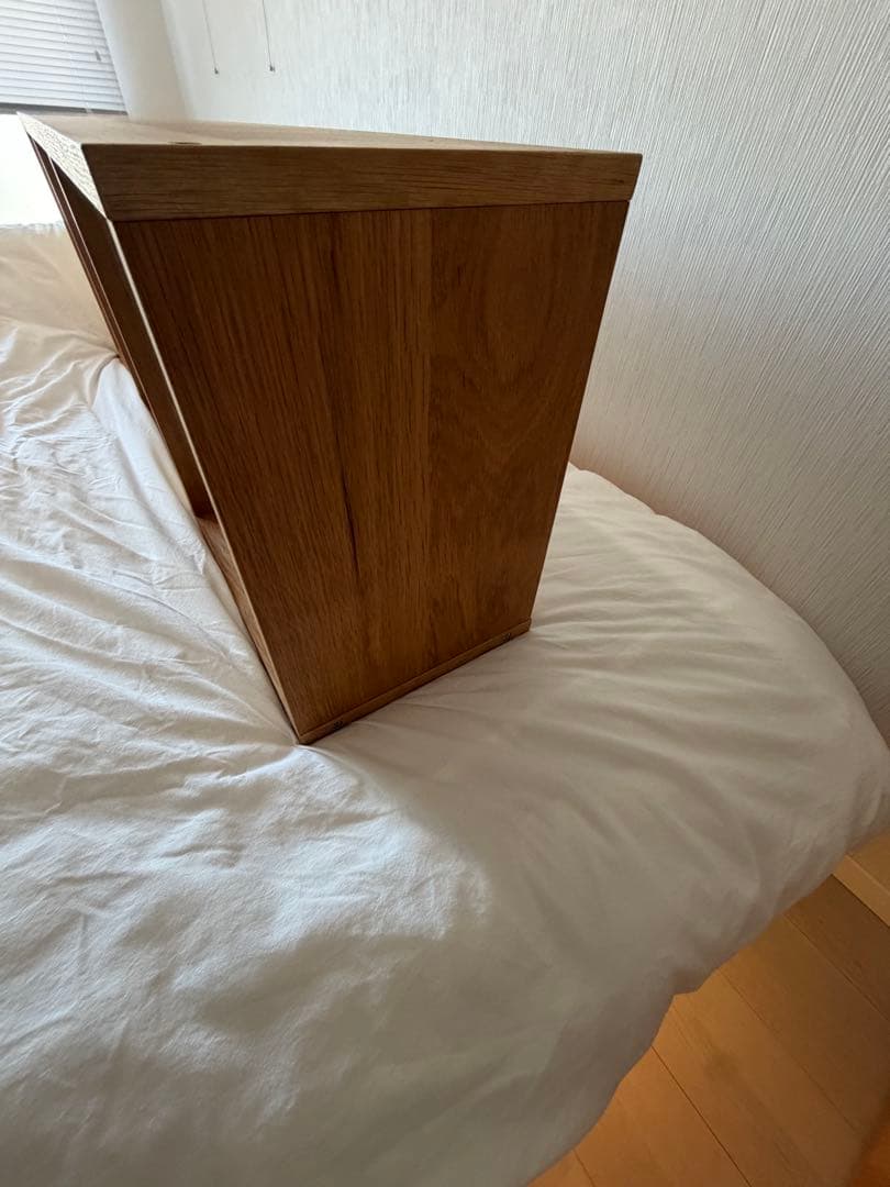 【美品】スタッキングシェルフ・３段・オーク材