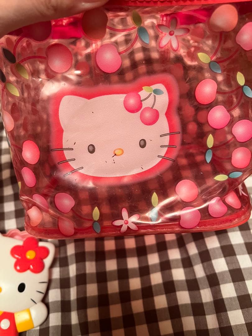 キティ　レア　レトロ　カオハナ　平成　小物入れ　磁石　歯ブラシ　まな板　スタンド