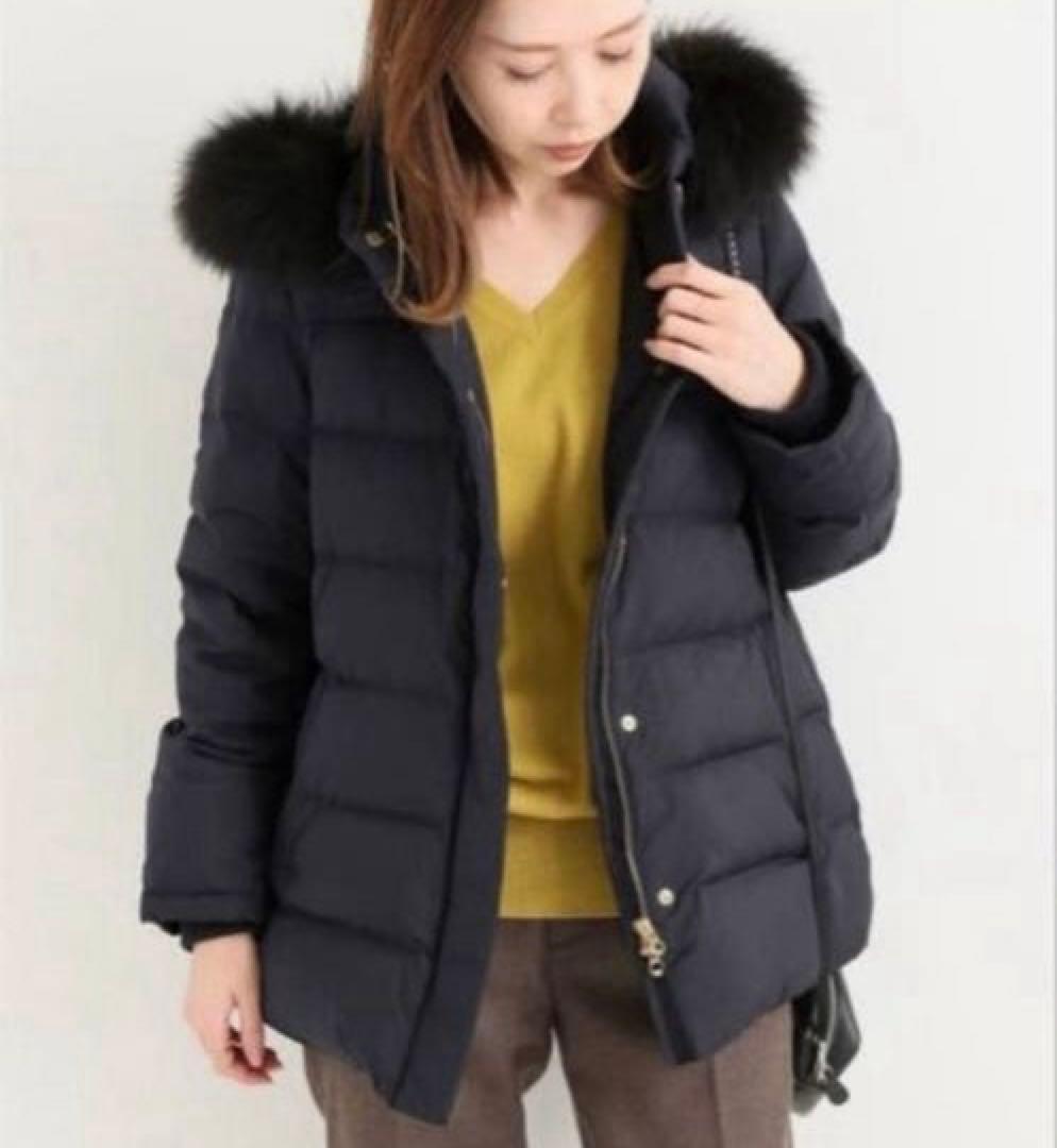 未使用級⭐︎IÉNA ファー付きダウンジャケット 38