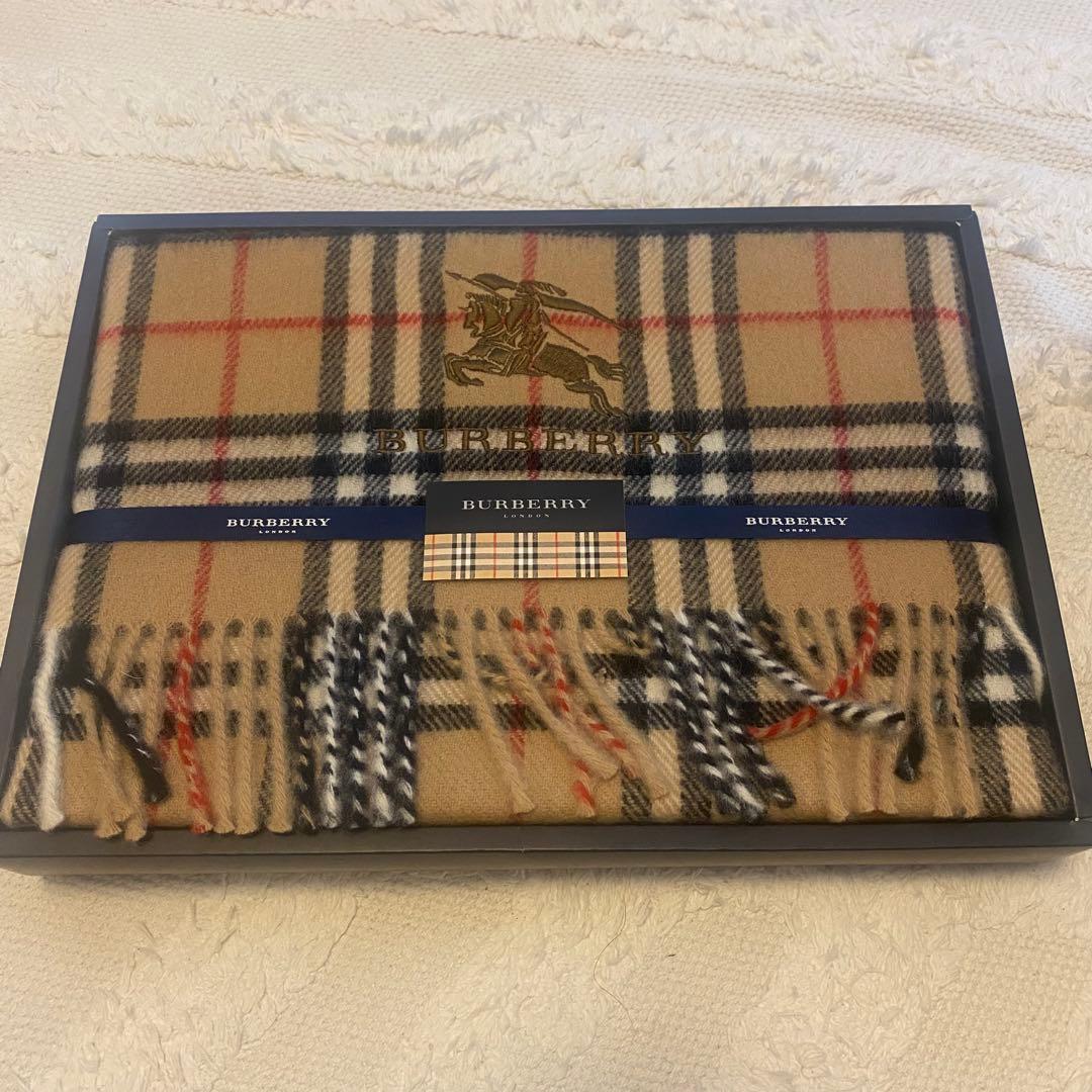 BURBERRY チェック柄ストール FGC 500 2580