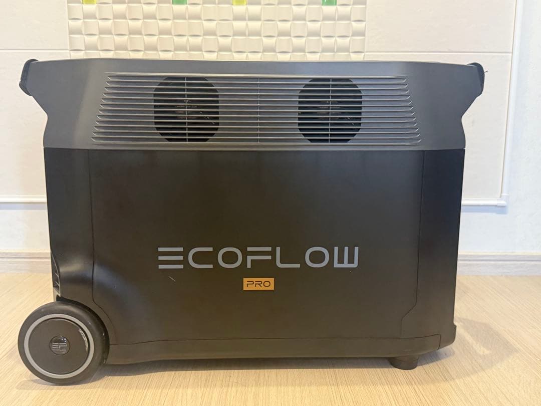 【防災・レジャーに最適】EcoFlow DELTA Pro ポータブル電源