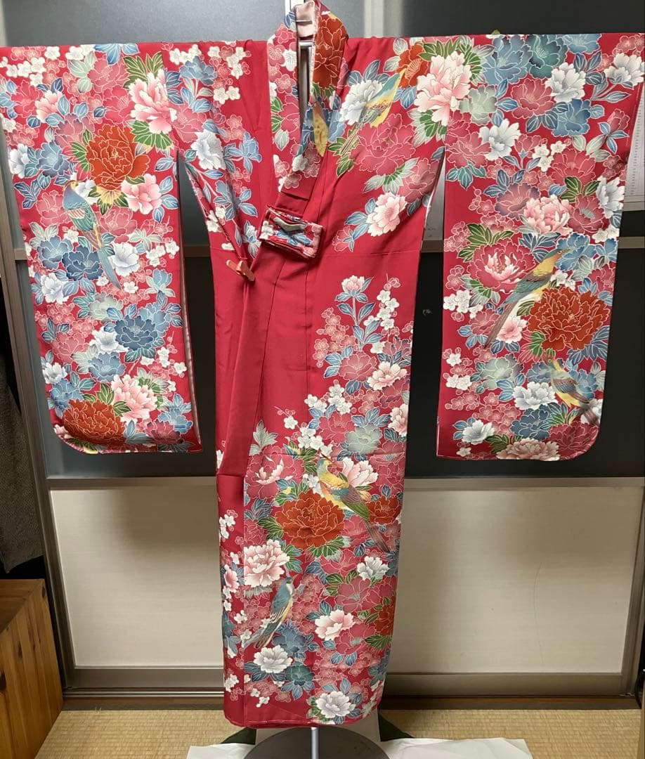 正絹　四つ身　七五三　祝い着