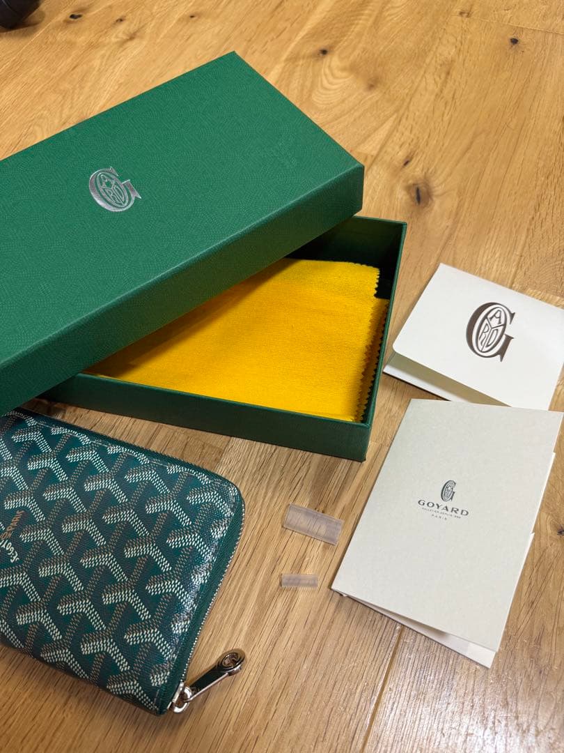 GOYARD グリーン 長財布