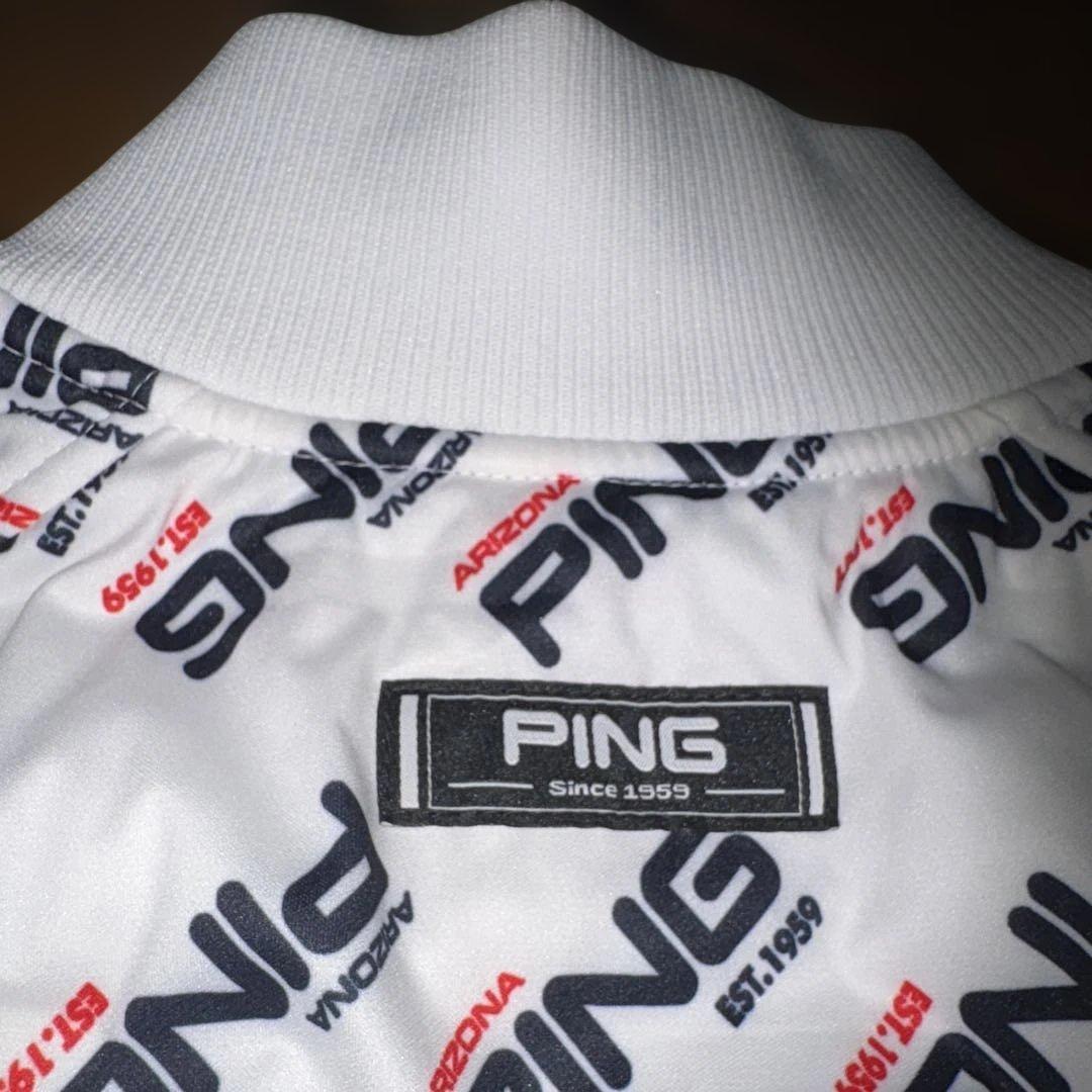 お洒落 大人気 PING 中綿フルジップブルゾン