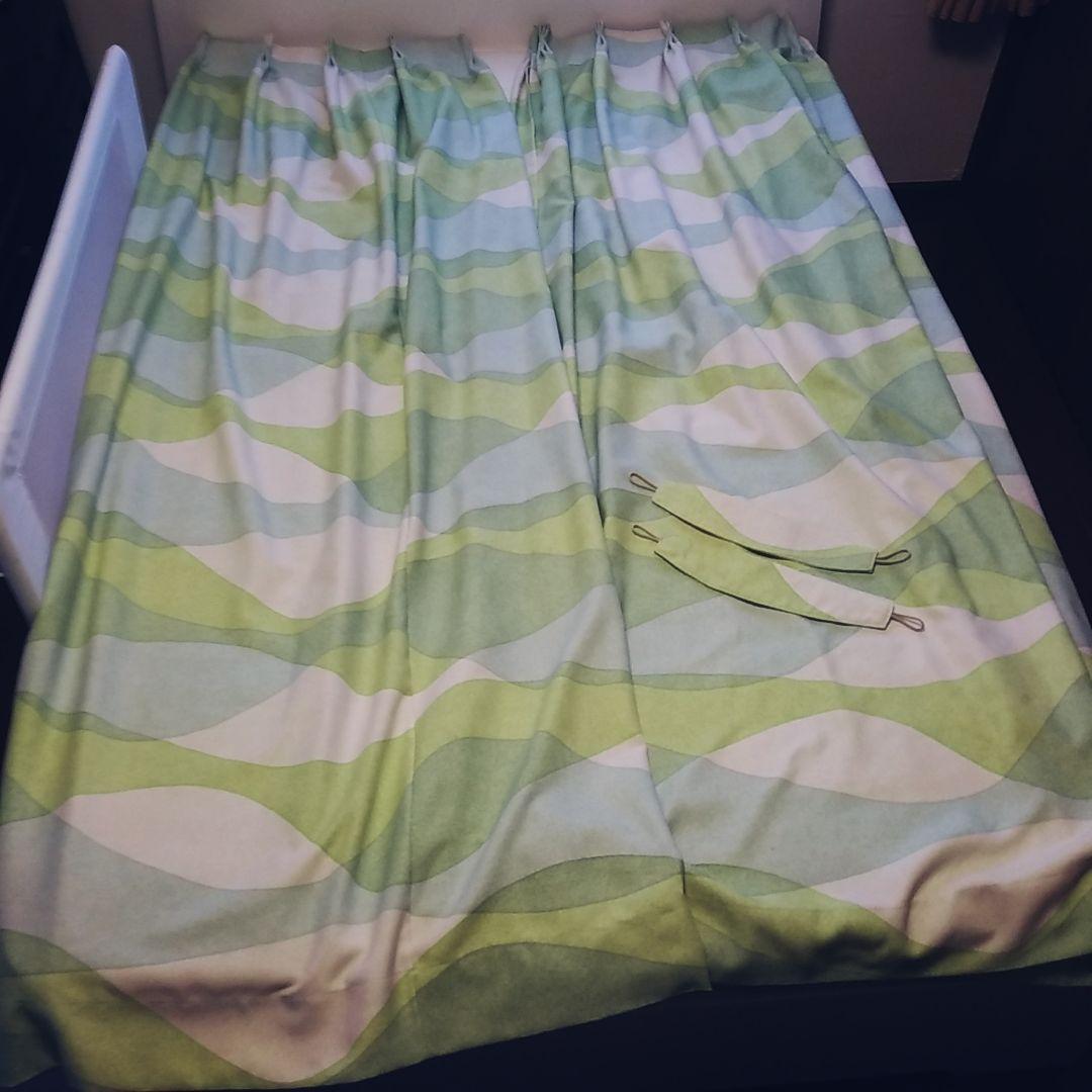 川島織物セルコン カーテン2枚セット 208×118cm