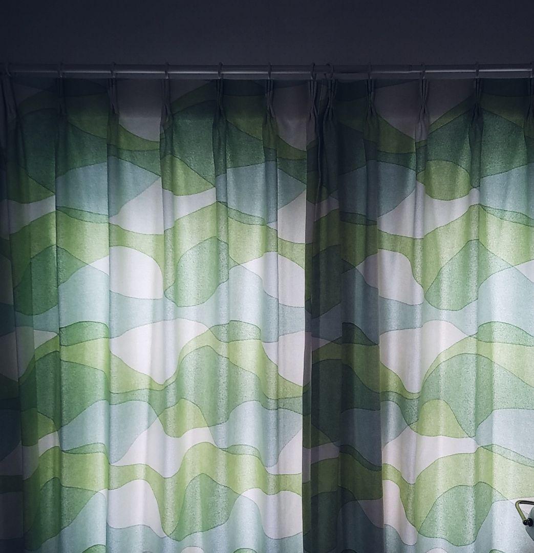 川島織物セルコン カーテン2枚セット 208×118cm