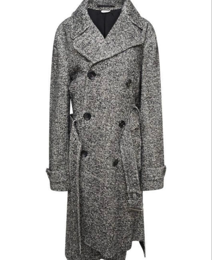 COMME des GARCONS HOMME PLUS ツイード捻れコート