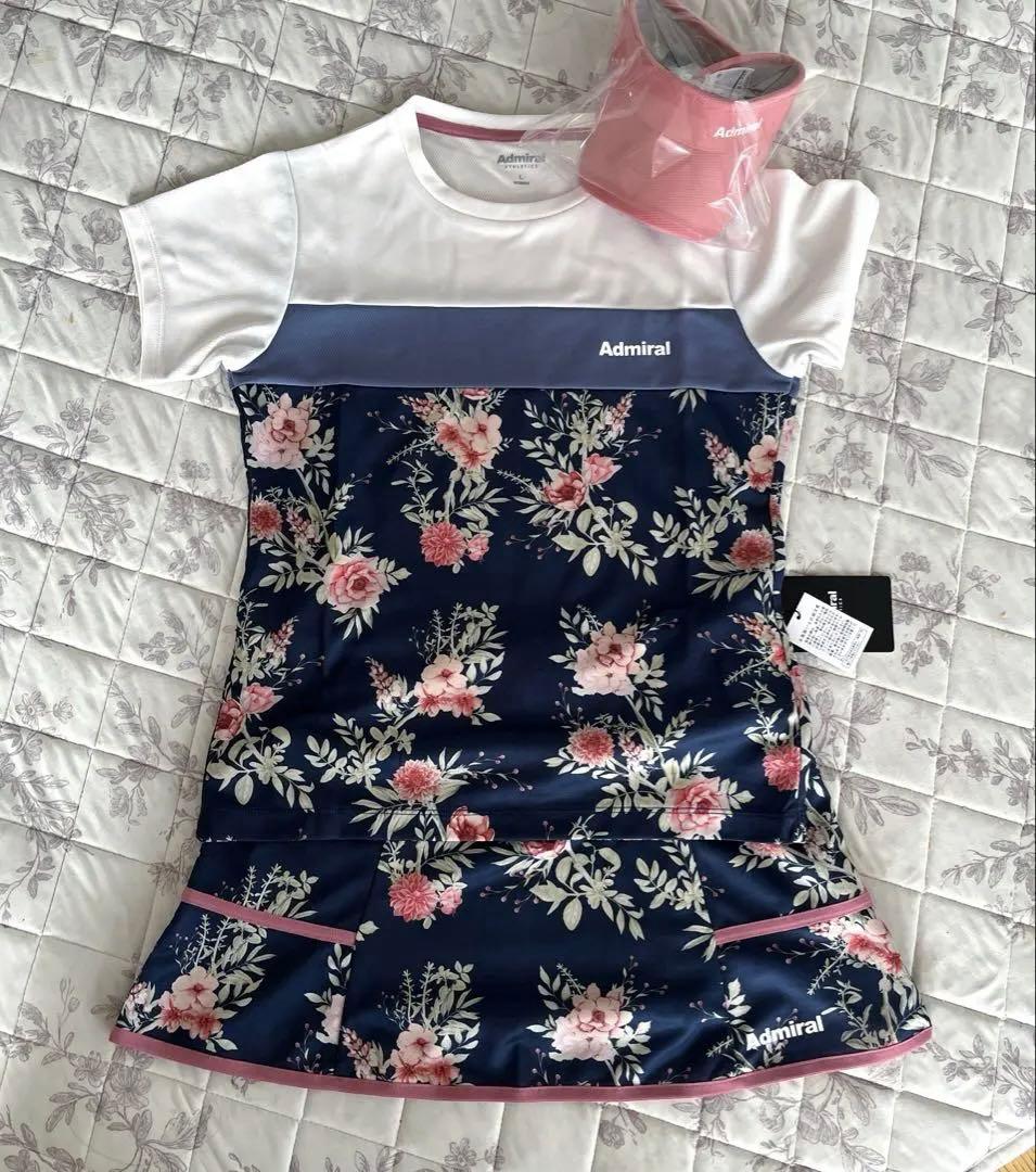 admiralアドミラル♡【新品タグ付き】新製品フラワープリントのスコートＬ