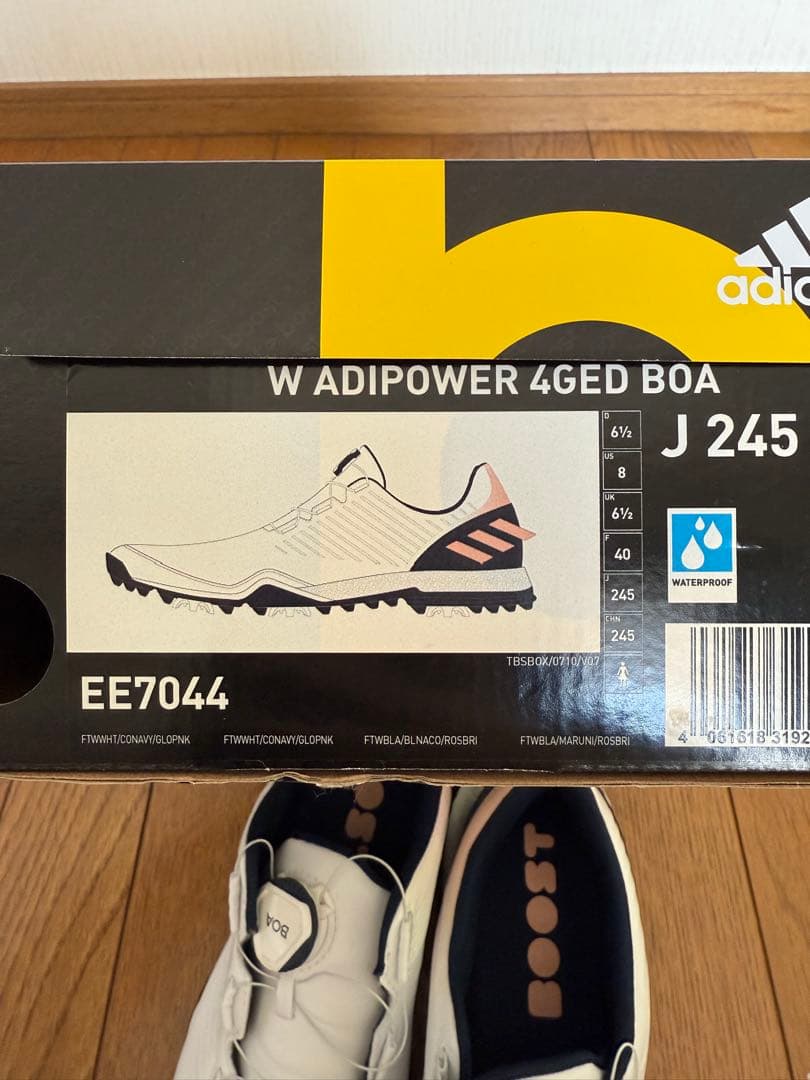 新品未使用 adidas ゴルフシューズ