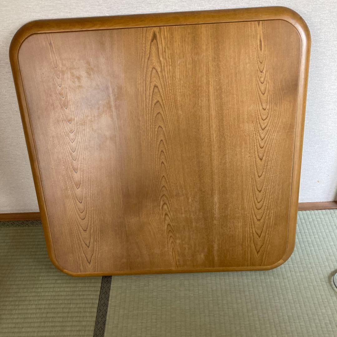 木製 正方形 こたつ 電気式