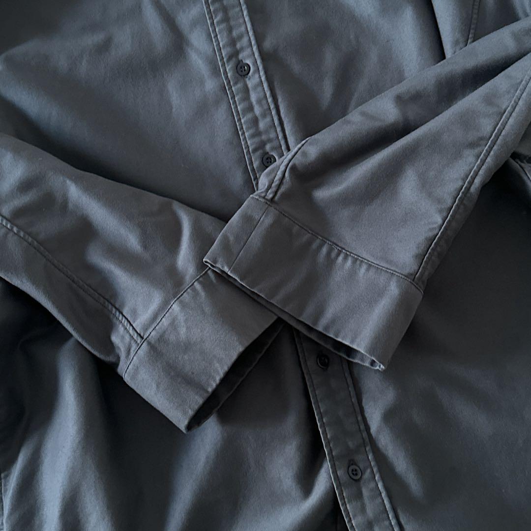 Graphpaper 21AW モールスキンシャツ F チャコールグレー