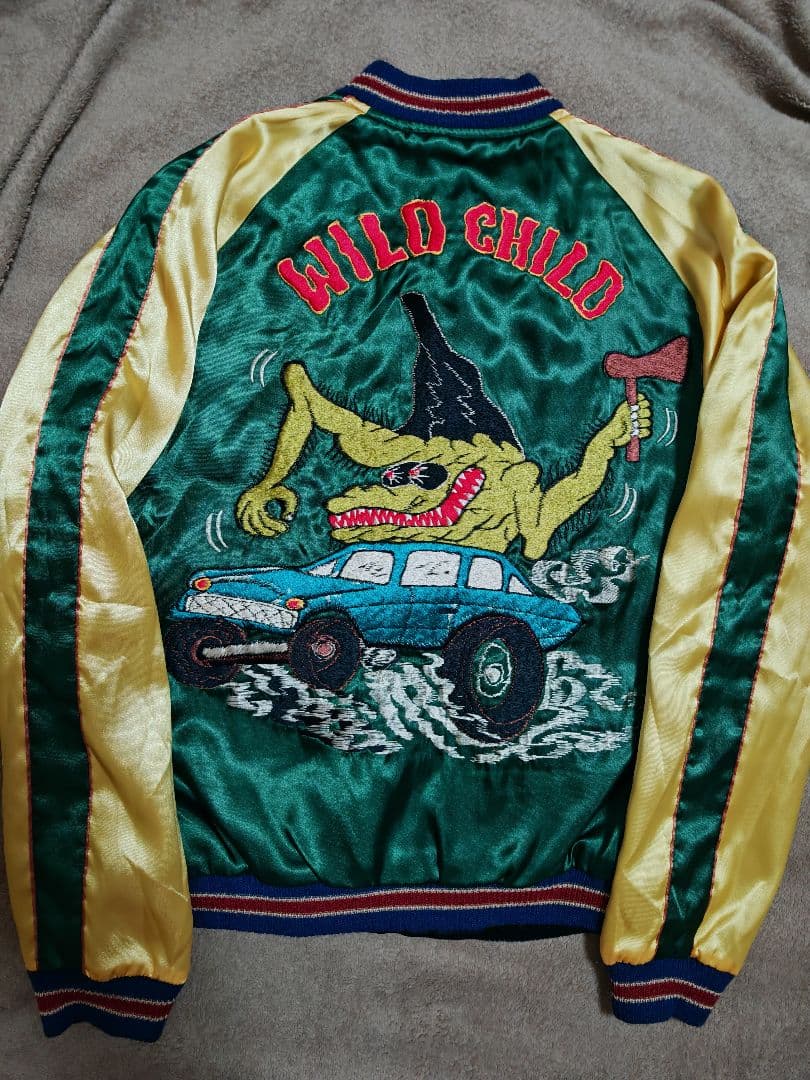 テーラー東洋 ２面用　龍ワシ スカル 日本限定 スカジャン vintage