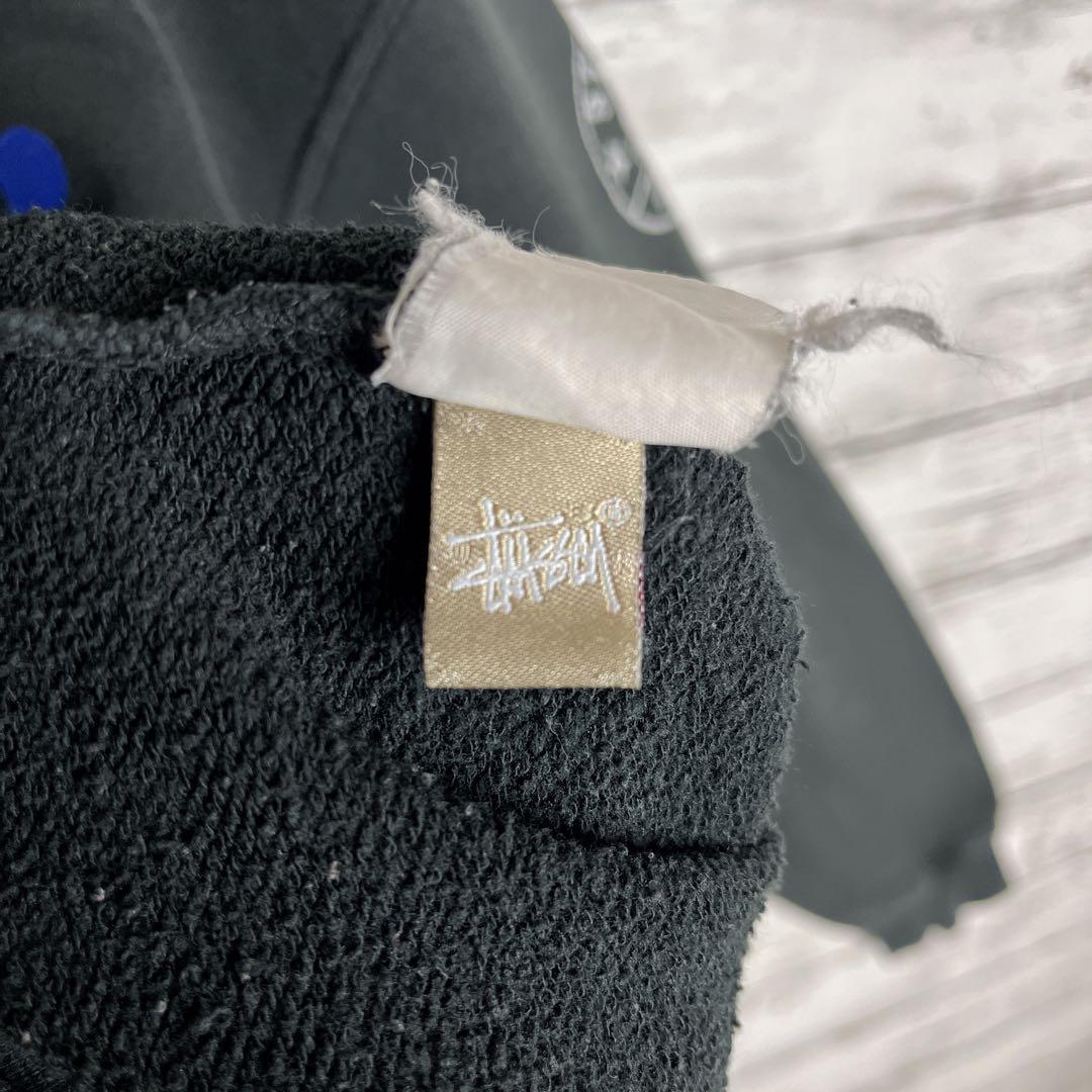 STUSSY◎ストックロゴ 80 ビッグロゴ パーカー D315
