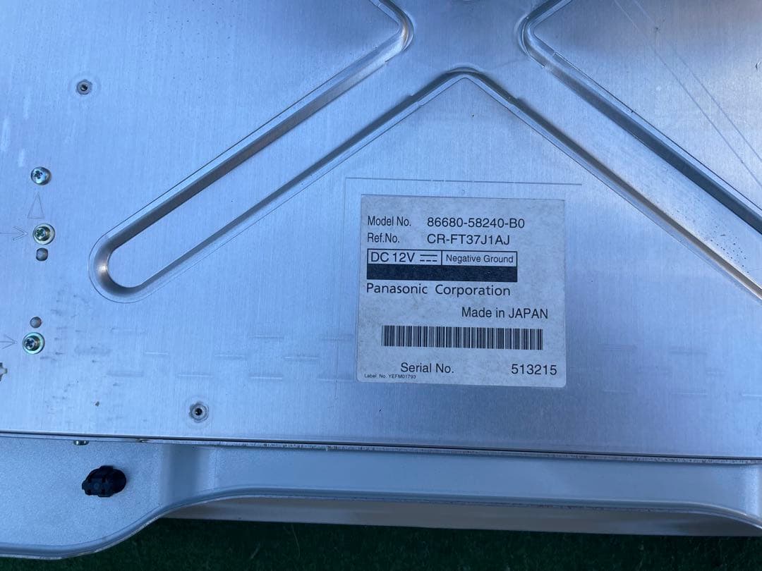 トヨタ 純正 アルファード ヴェルファイア 30系　フリップダウンモニター