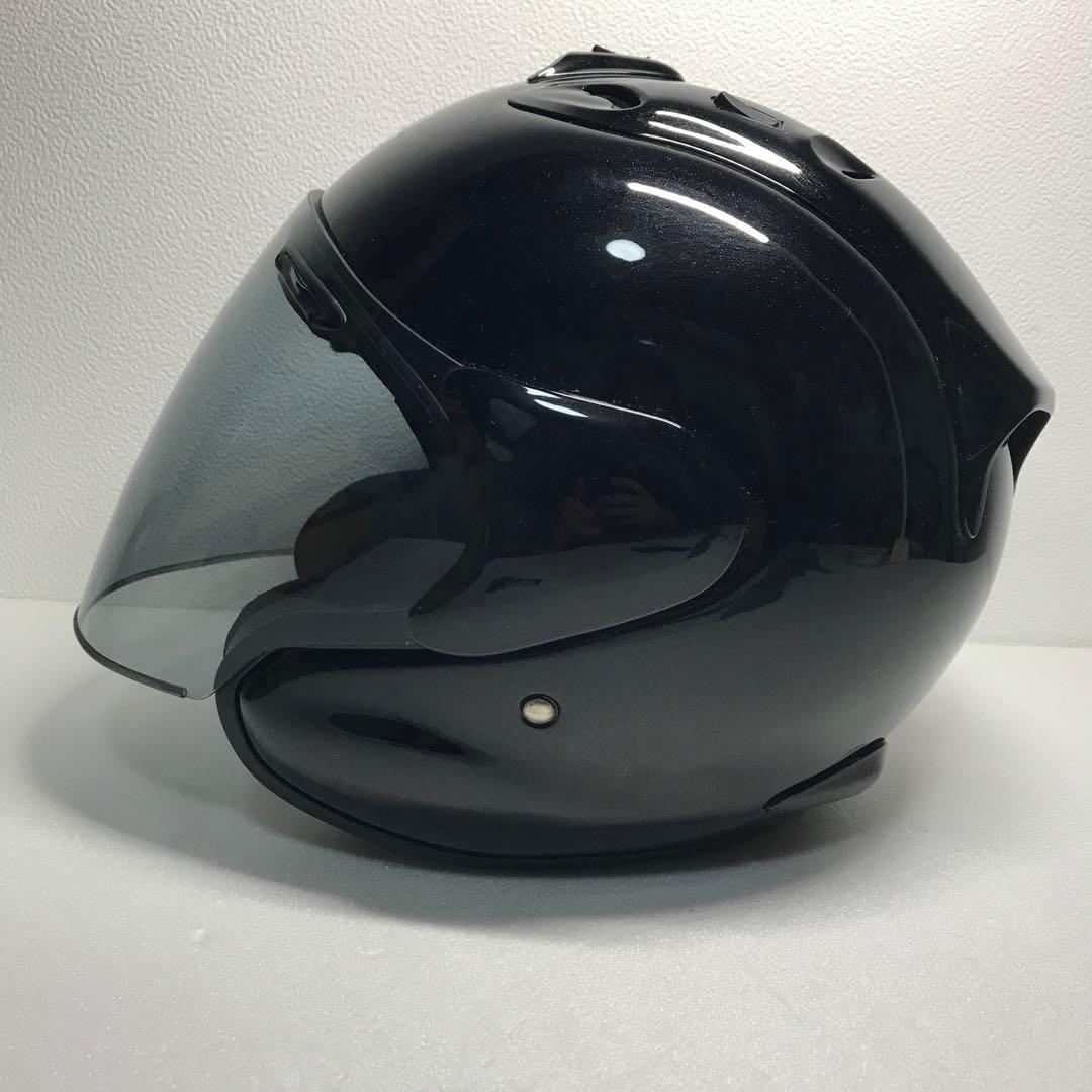 アライジェットヘルメットMZグラスブラックMサイズ