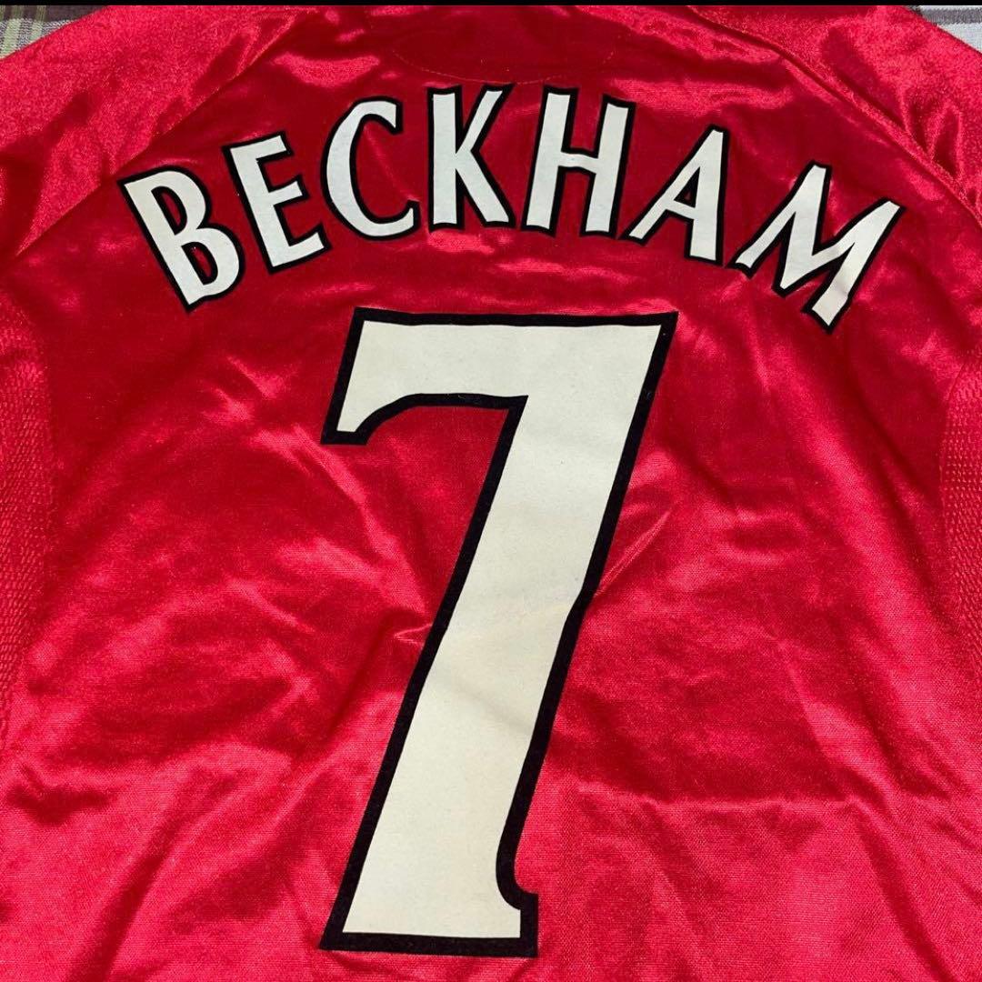 UMBRO マンチェスター・ユナイテッド　ベッカム　ユニホーム　Lサイズ