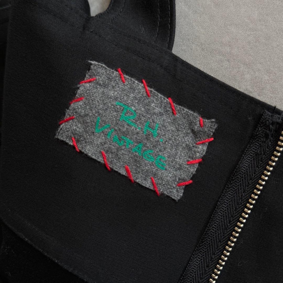 【美品✨】R.H. オーバーオール　コットンオールインワン　黒　サロペット