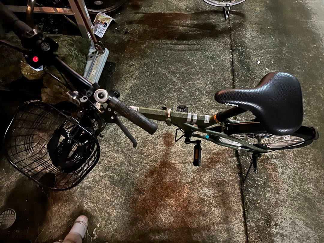 Jeep 折りたたみ自転車 バスケット付き