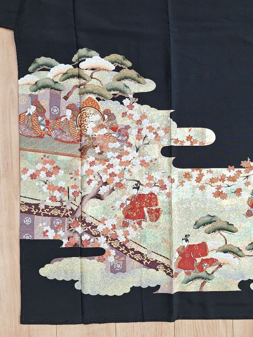 着物リメイクワンピース3641