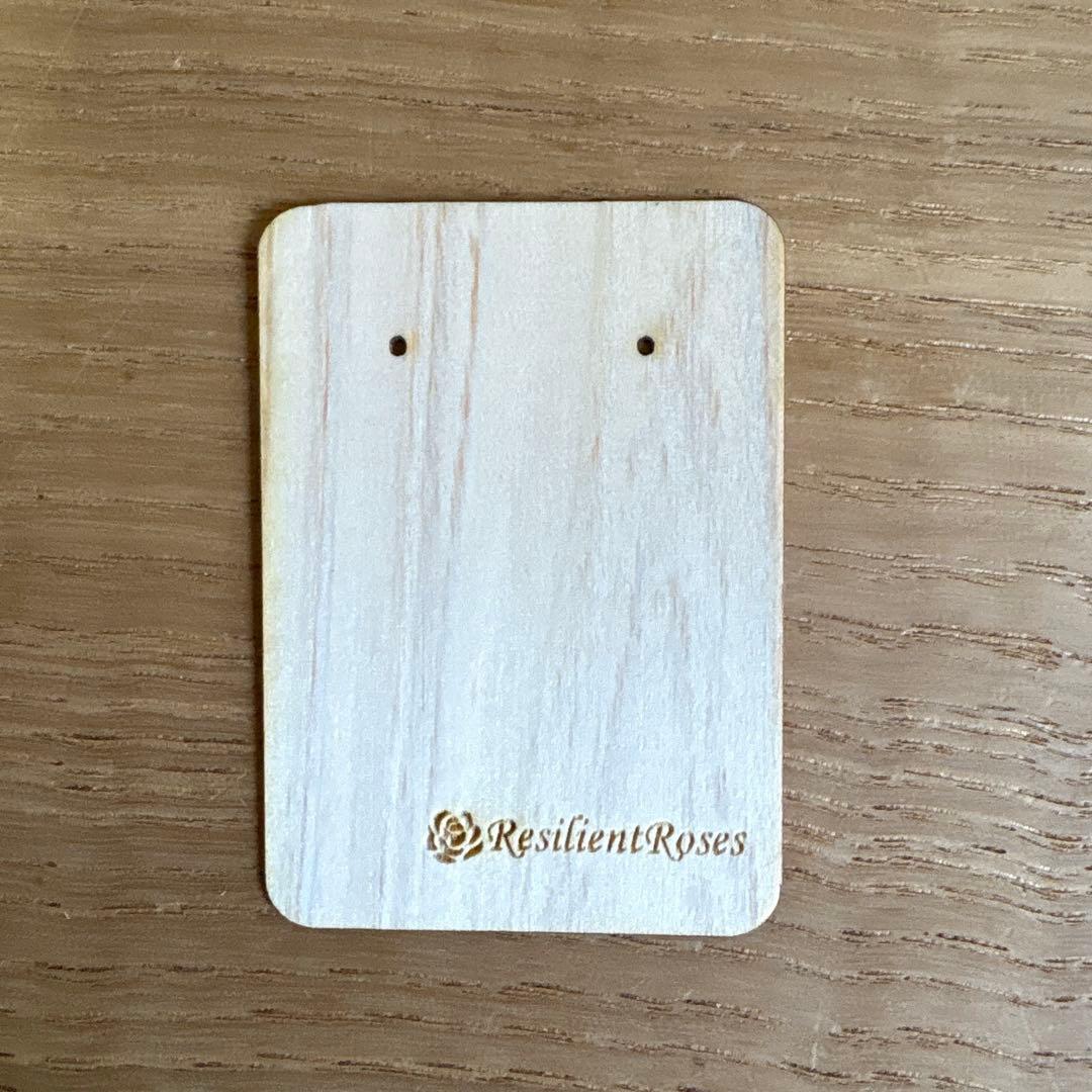 うるみな　ピアス台紙