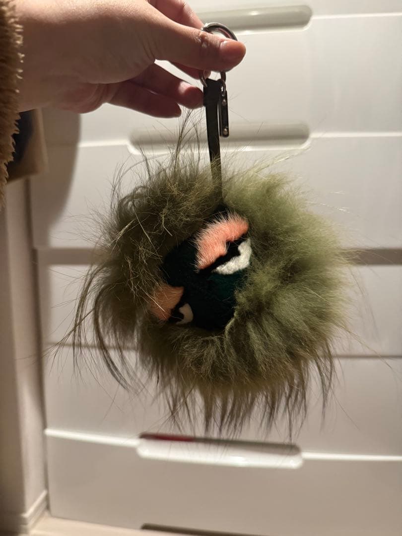 モンスター　ファー キーホルダー　フェンディ　FENDI