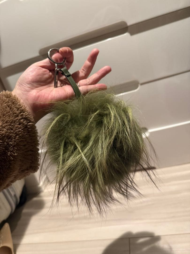 モンスター　ファー キーホルダー　フェンディ　FENDI