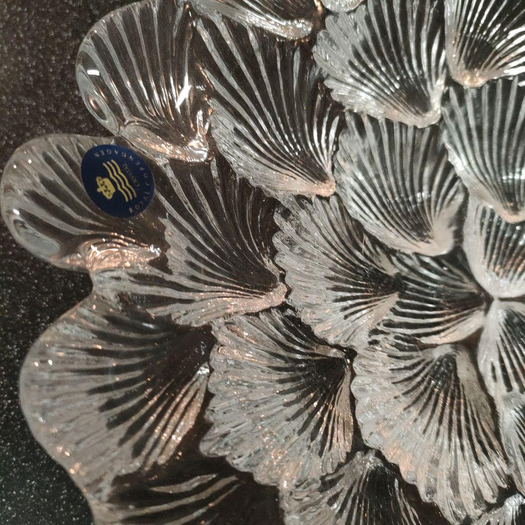 マスリングクリスタルグラスシェルボウルシーシェル23.5cm #ルトッケン