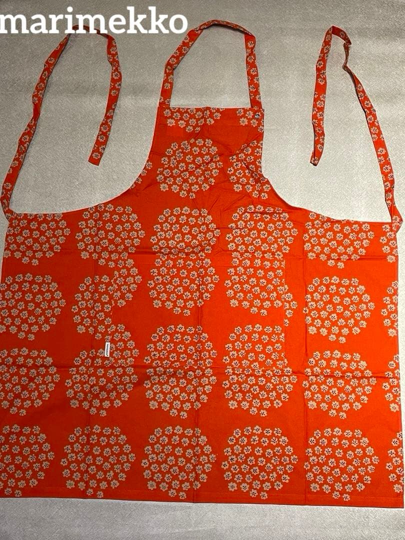 新品未使用　廃盤　マリメッコ　プケッティ　エプロン