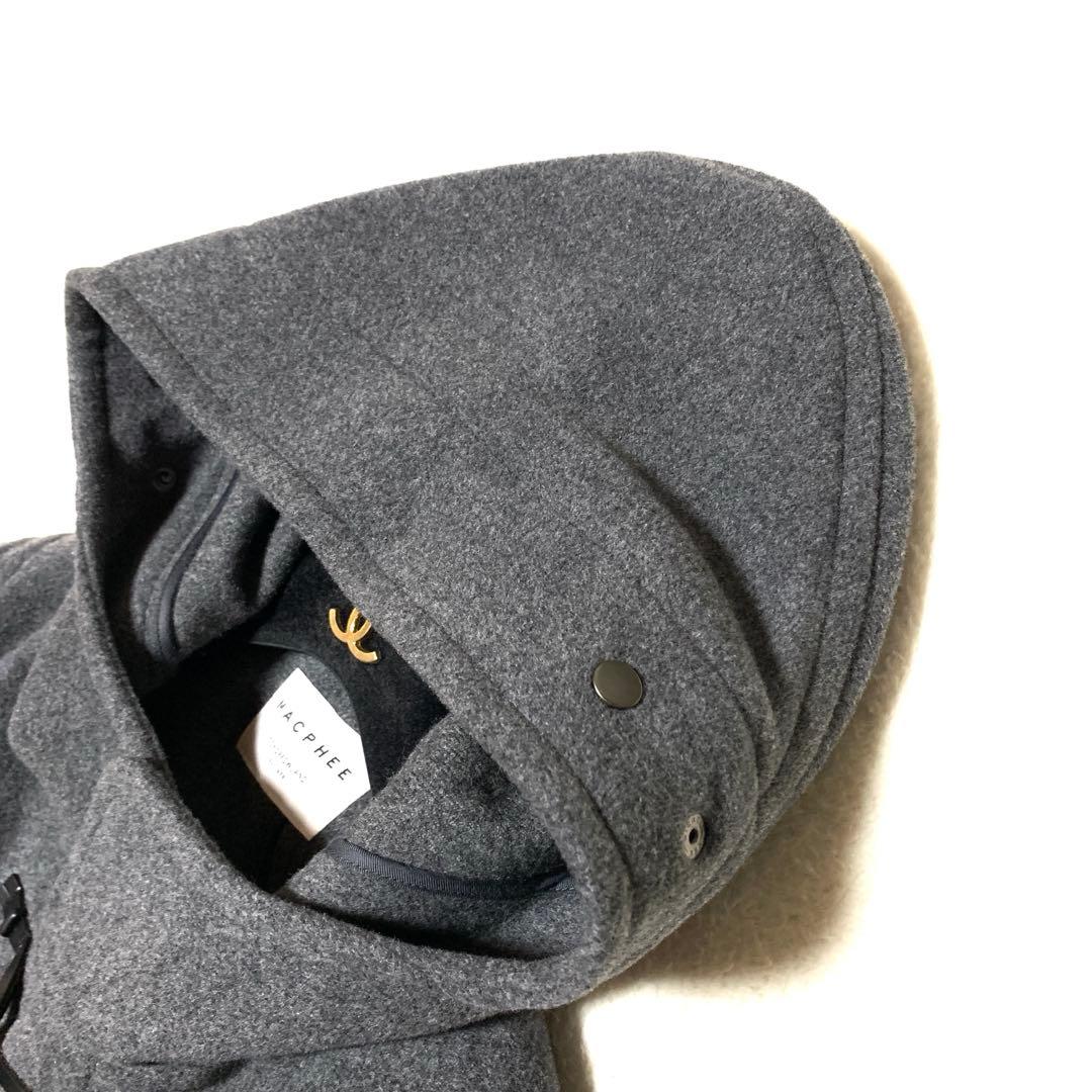 ★未使用　トゥモローランド　マカフィー　❤︎メルトンダッフルコート　牛革　S M