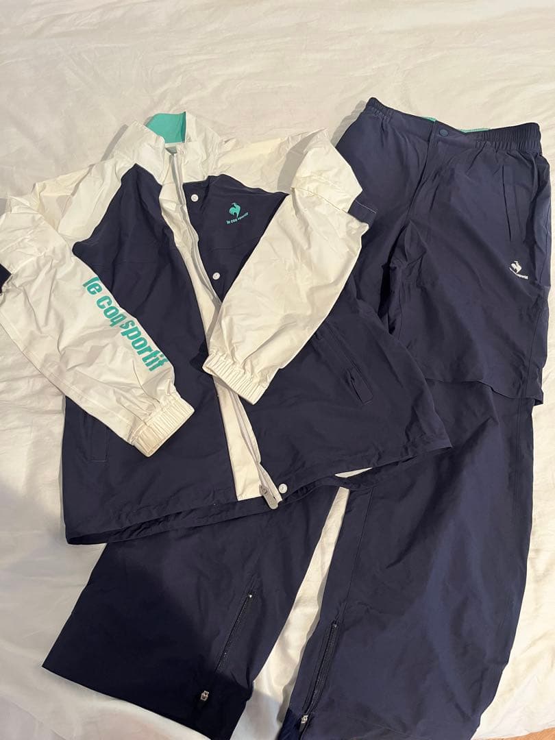 le coq sportif レインウェア 収納袋付き