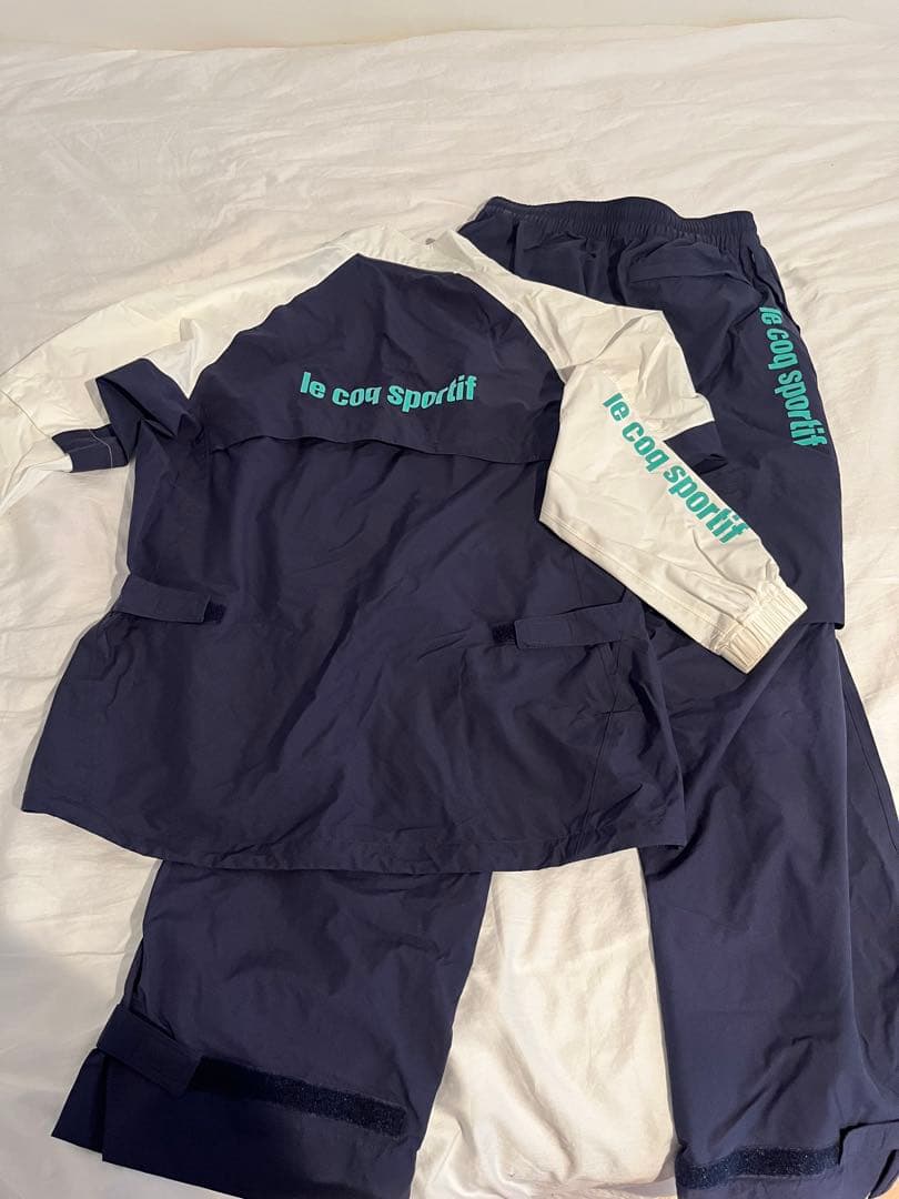 le coq sportif レインウェア 収納袋付き
