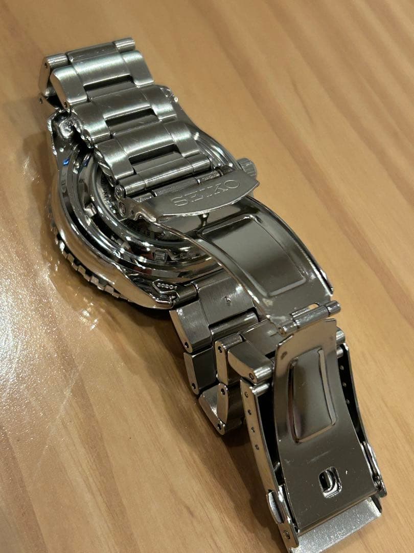【廃盤】SEIKO 5スポーツ7S36 自動巻き　デイデイト　付属品調整コマ有り
