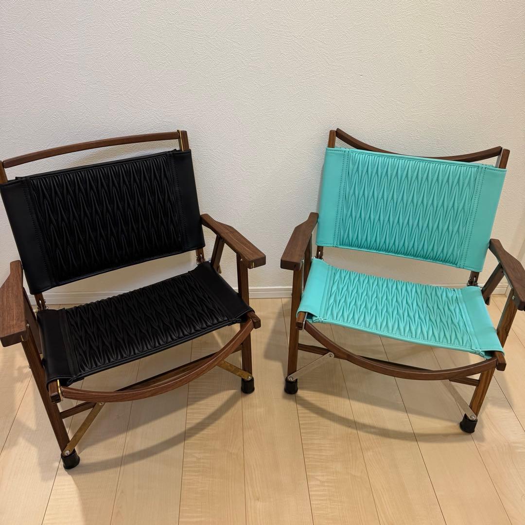 GAHGA GAHMIT カーミットチェア　シート　ティファニーブルー　ブラック