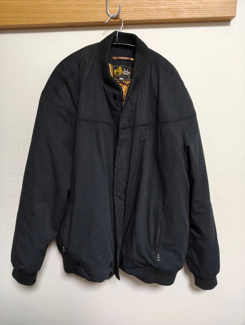 ダービーオブサンフランシスコ　ダービージャケット　黒×金2XL