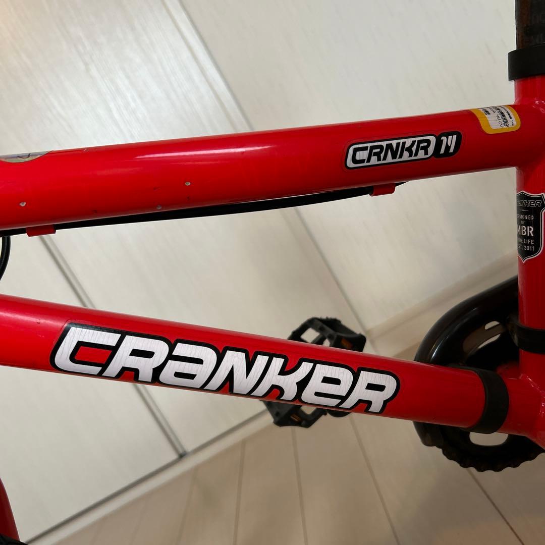 CRANKER 幼児用自転車 赤14インチBMX(引き渡しのみ)