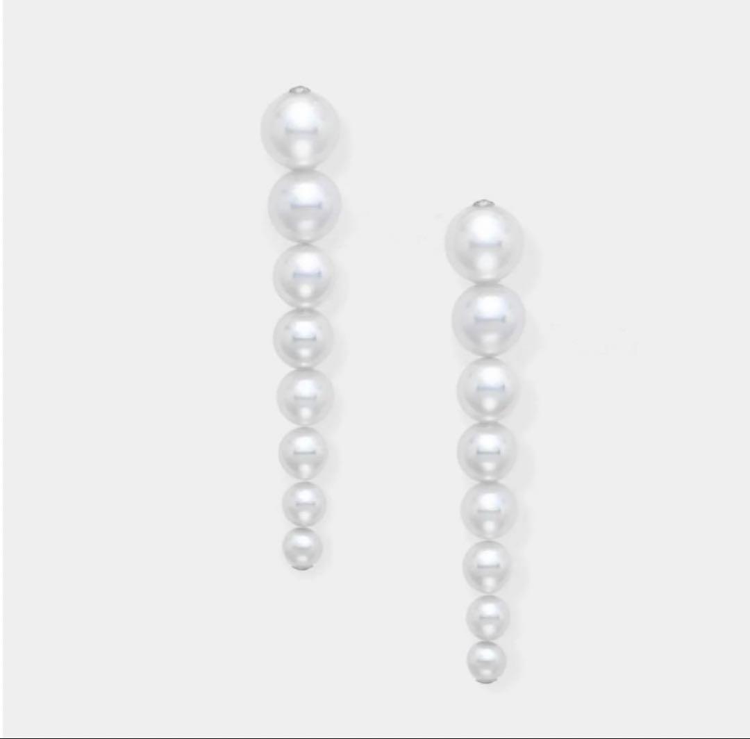 Pearlish Stella Piercing パーリッシュロングパールピアス