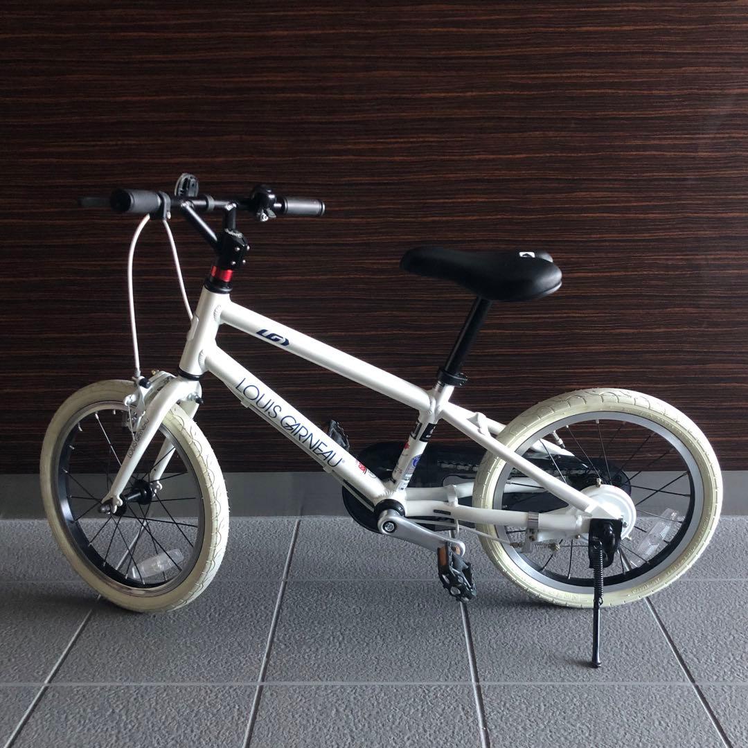LOUIS GARNEAU ルイガノ キッズ ホワイト 16インチ【美品】