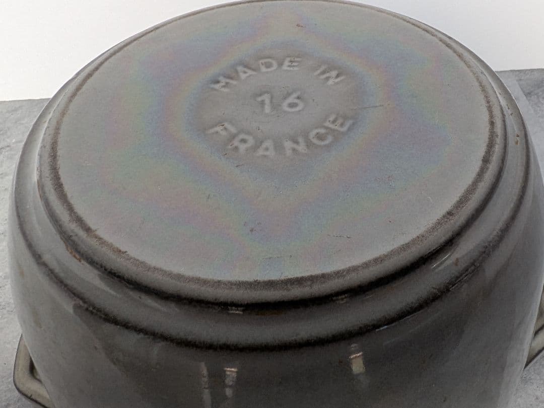 ストウブ ラ・ココット de GOHAN M 16cm グレー 2合炊き